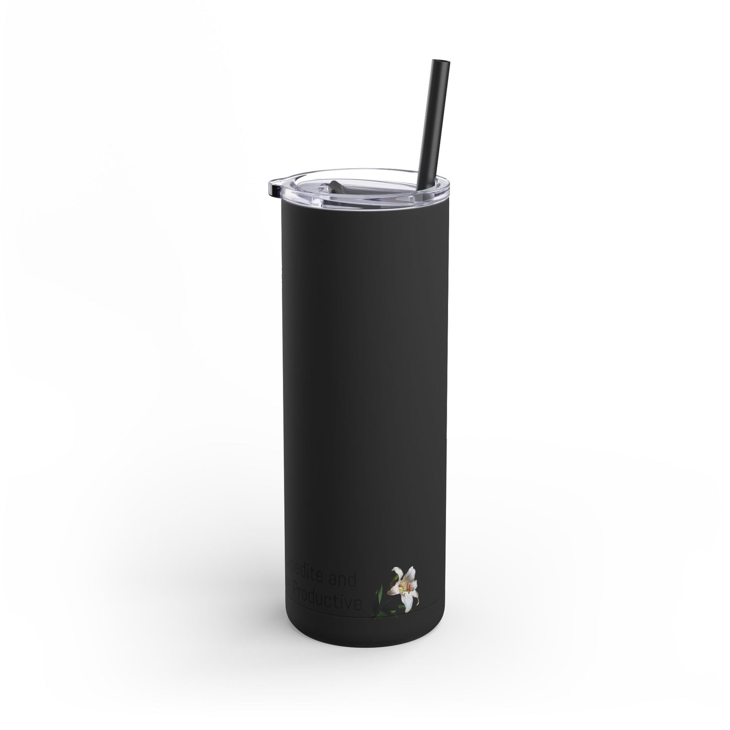 Matte Tumbler with Straw 20oz