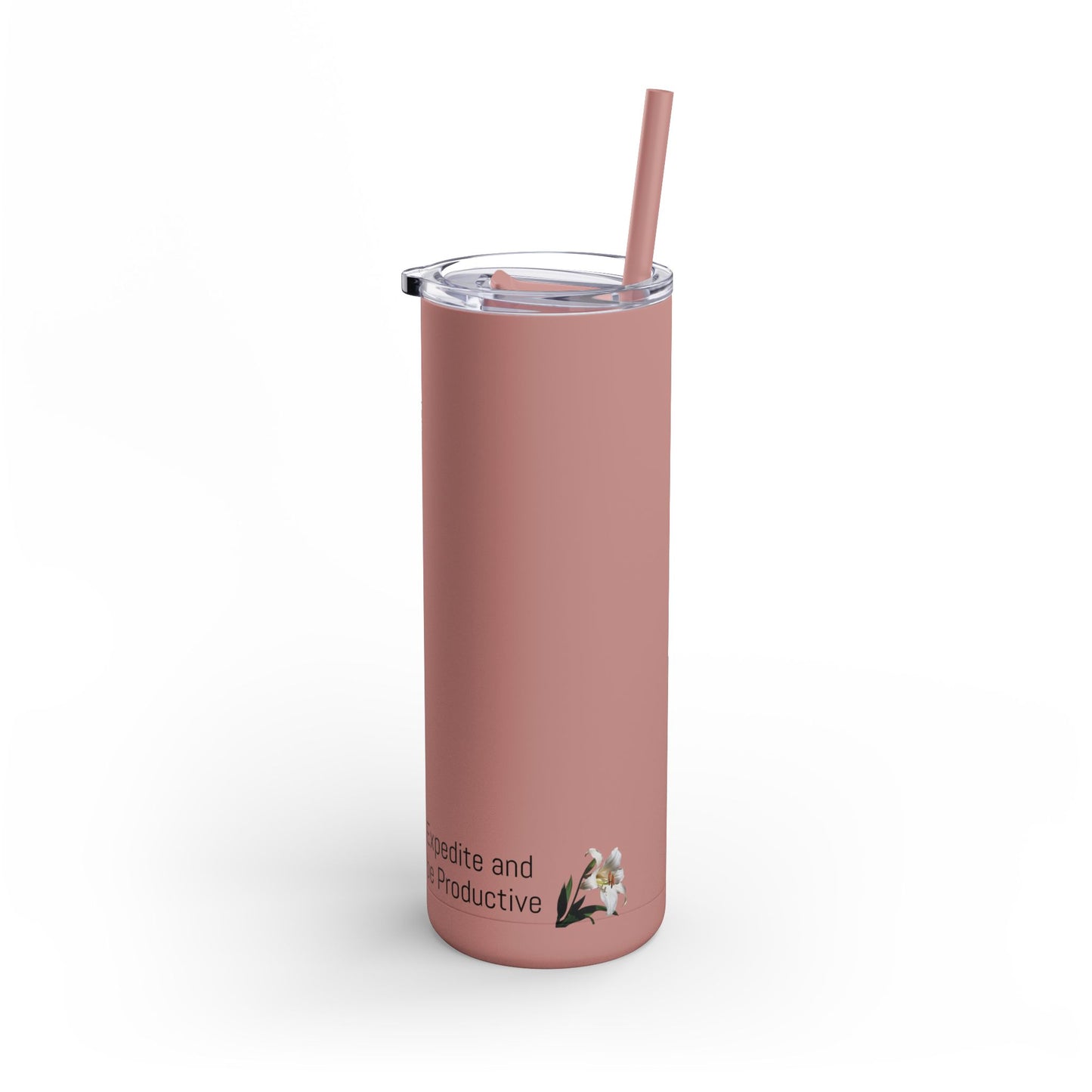 Matte Tumbler with Straw 20oz