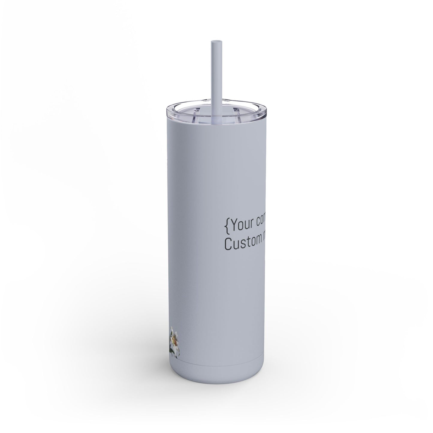 Matte Tumbler with Straw 20oz