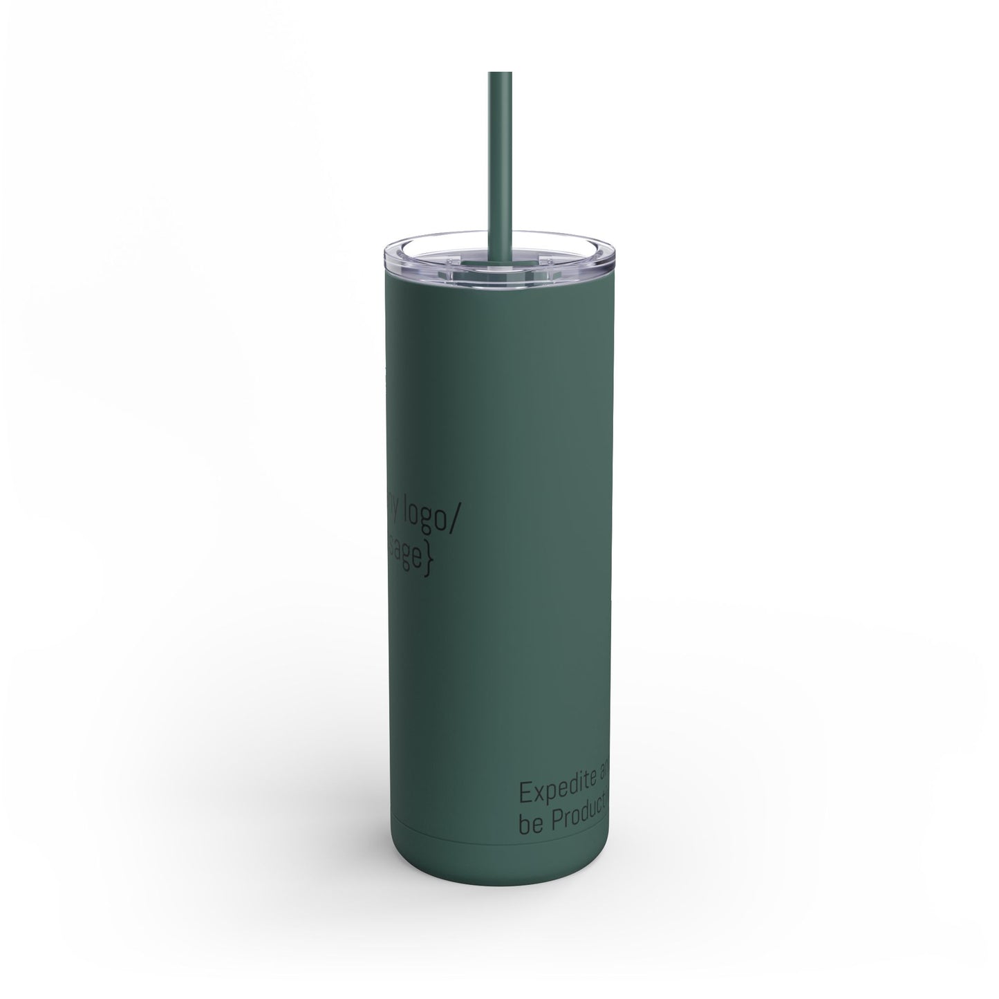 Matte Tumbler with Straw 20oz