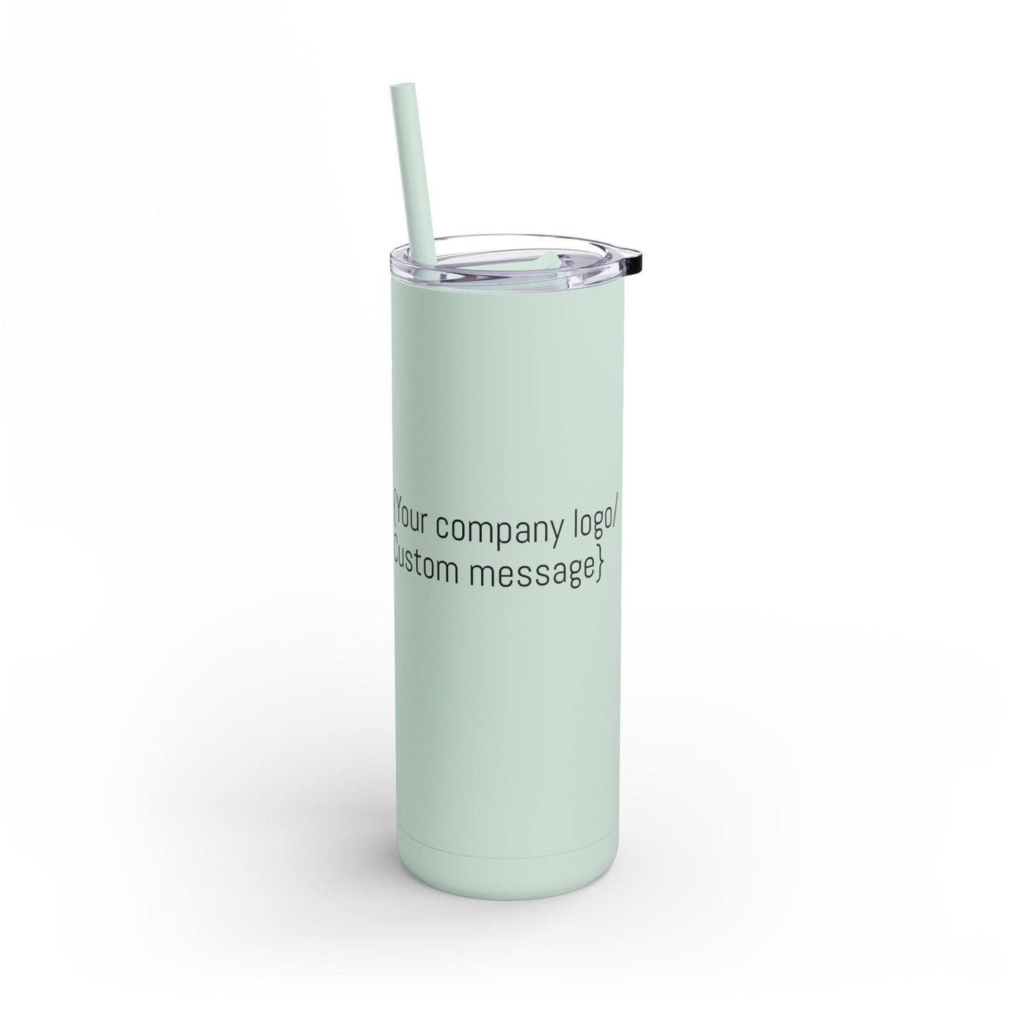 Matte Tumbler with Straw 20oz