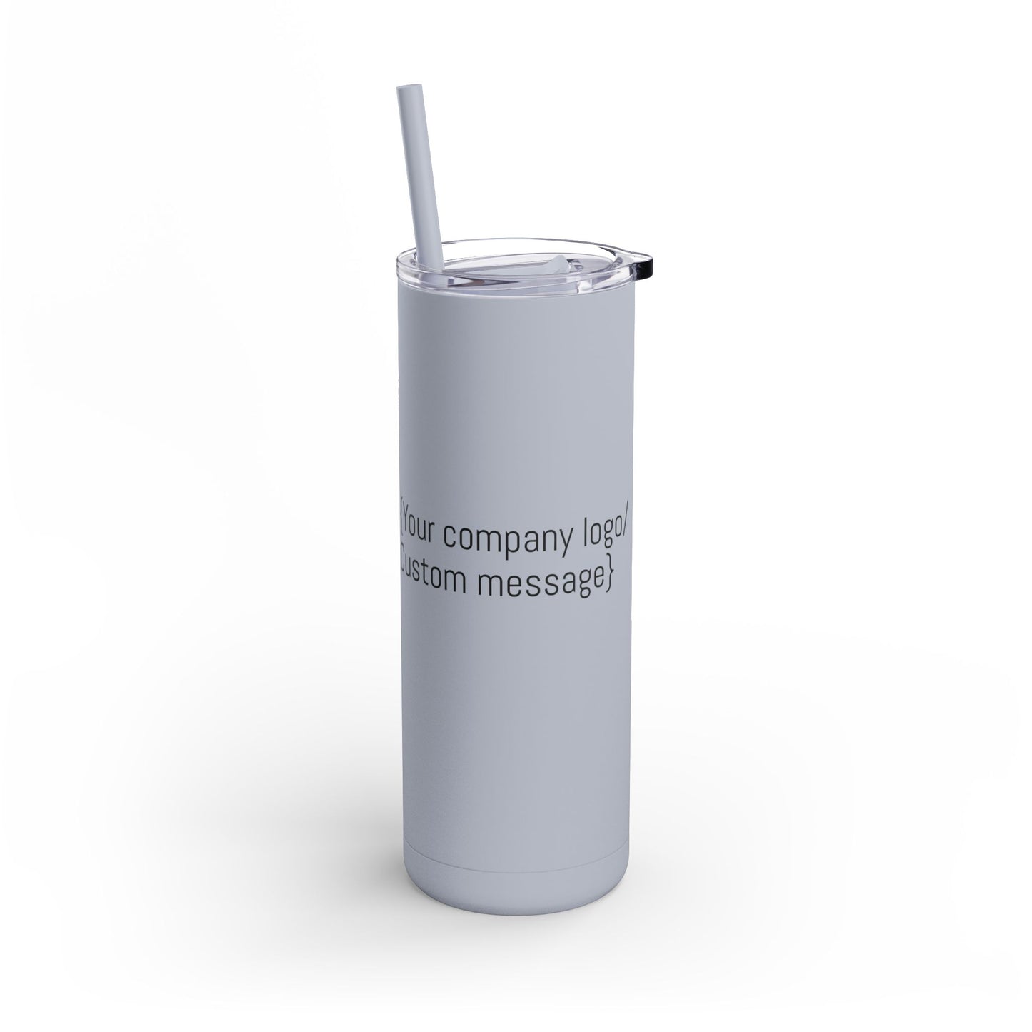 Matte Tumbler with Straw 20oz