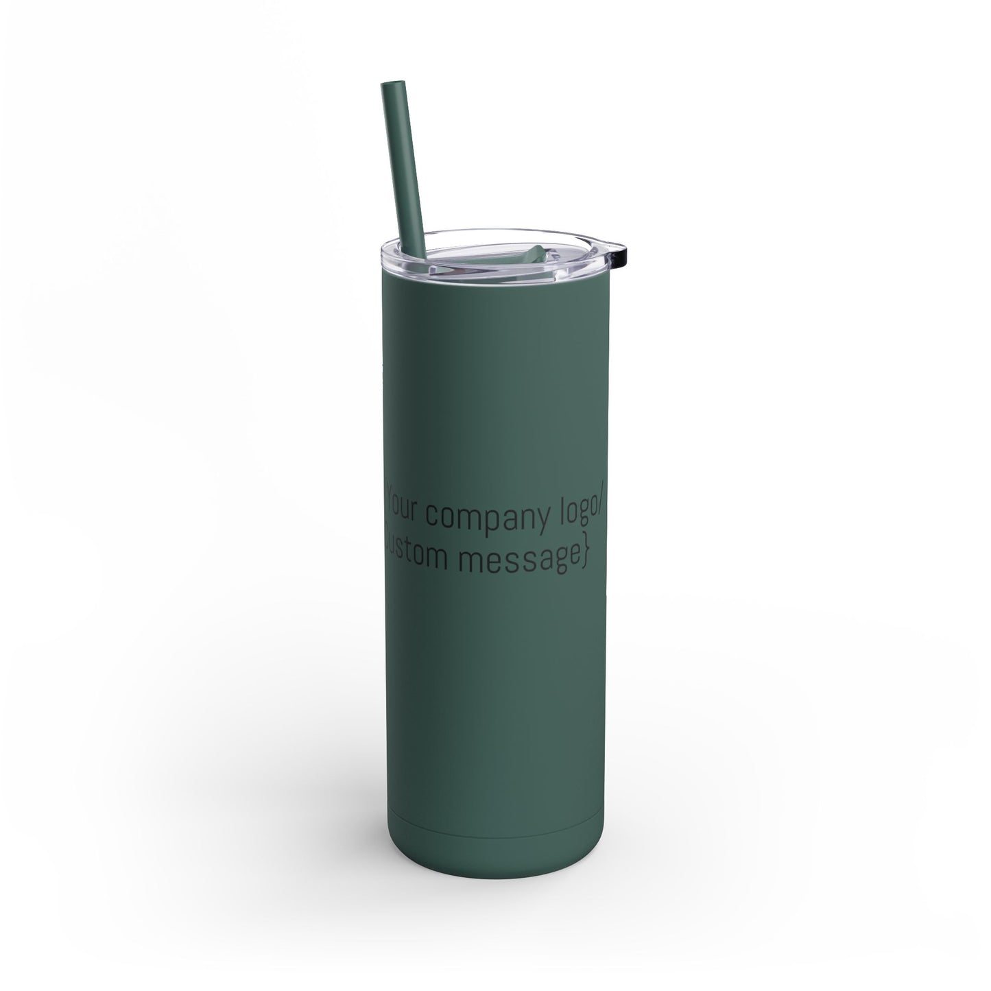 Matte Tumbler with Straw 20oz
