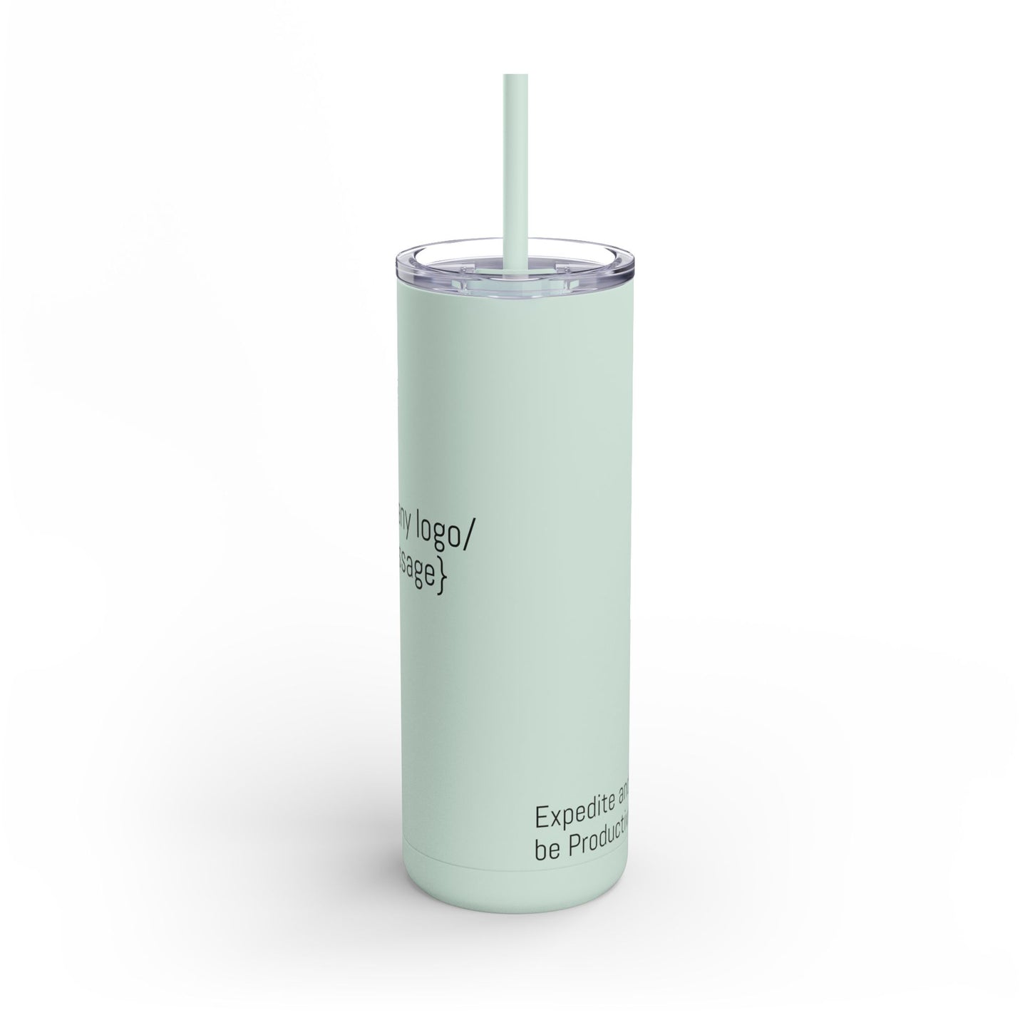Matte Tumbler with Straw 20oz