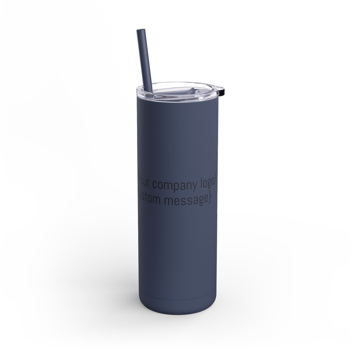 Matte Tumbler with Straw 20oz
