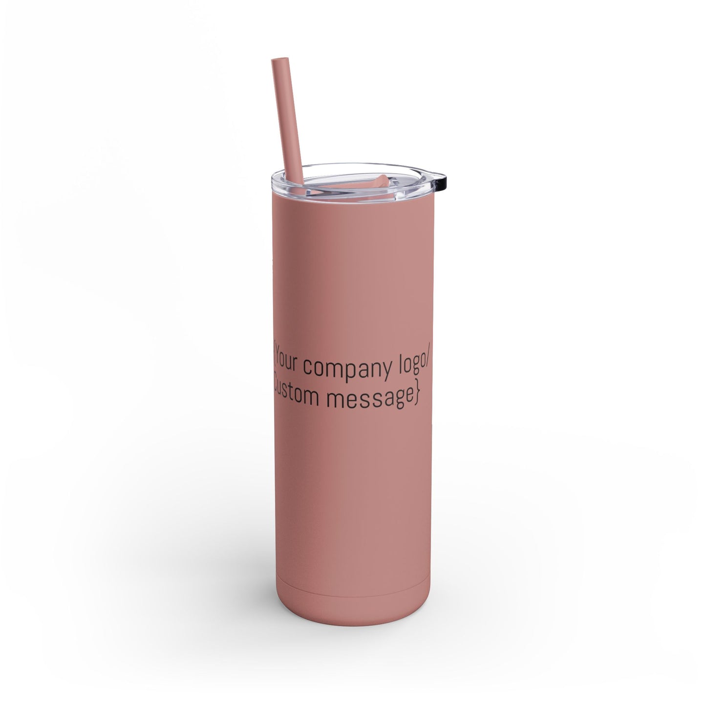 Matte Tumbler with Straw 20oz