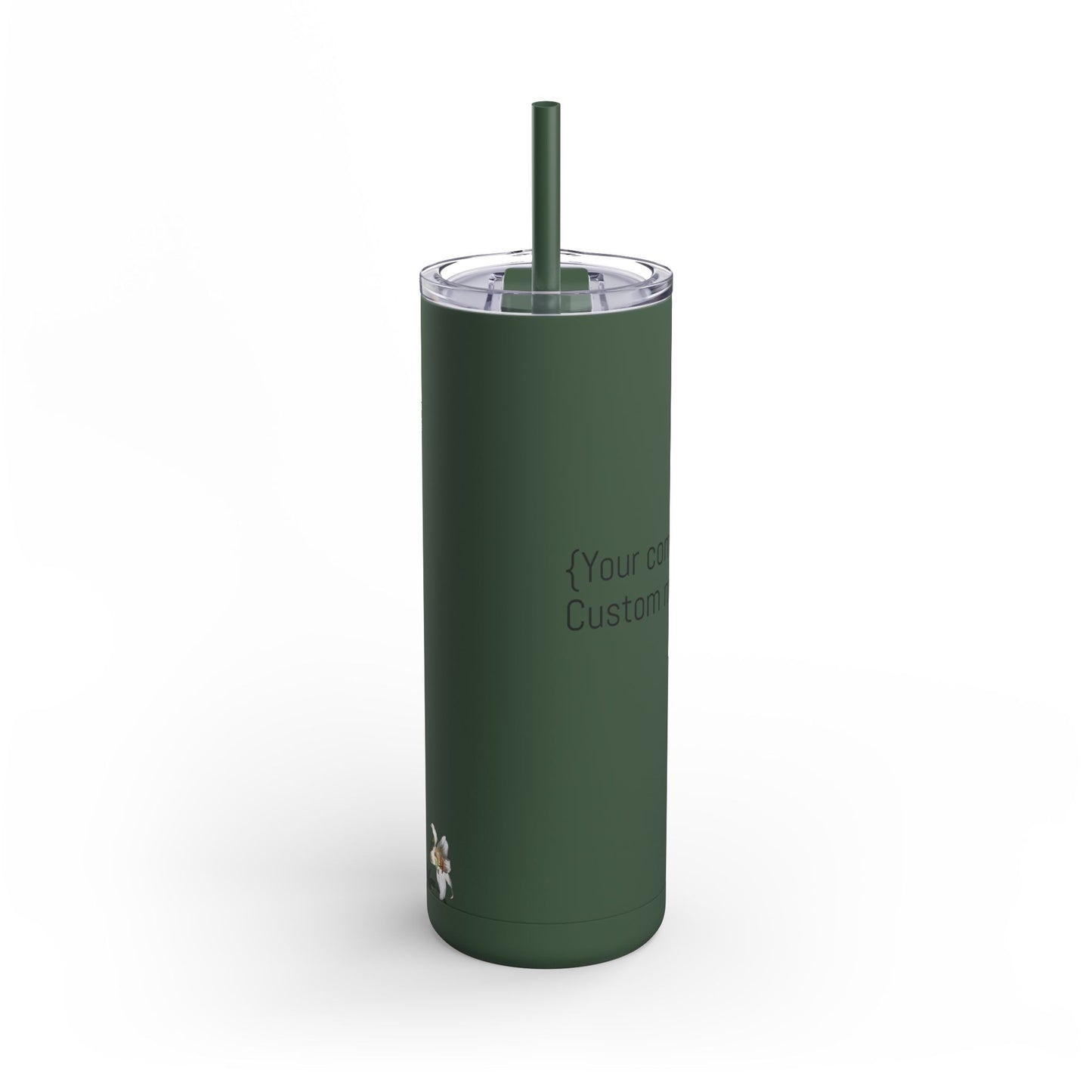 Matte Tumbler with Straw 20oz