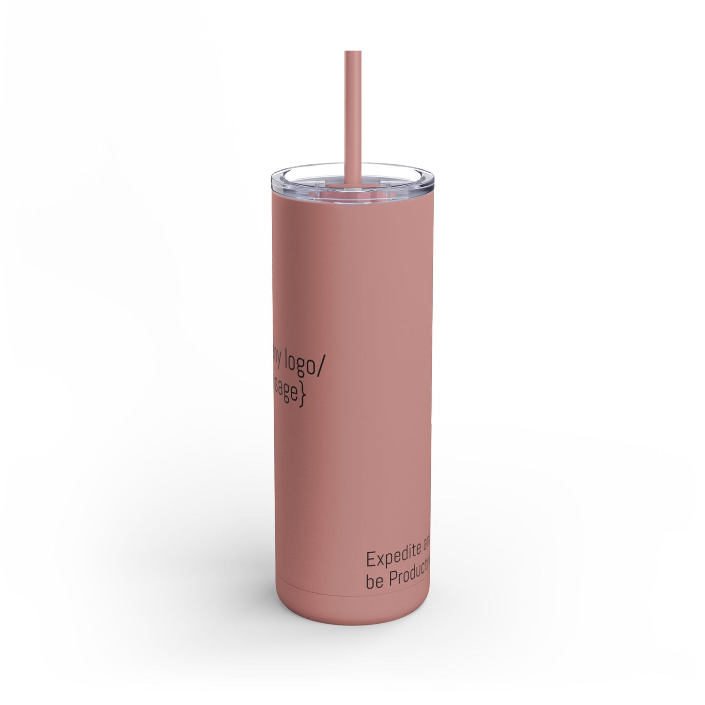 Matte Tumbler with Straw 20oz