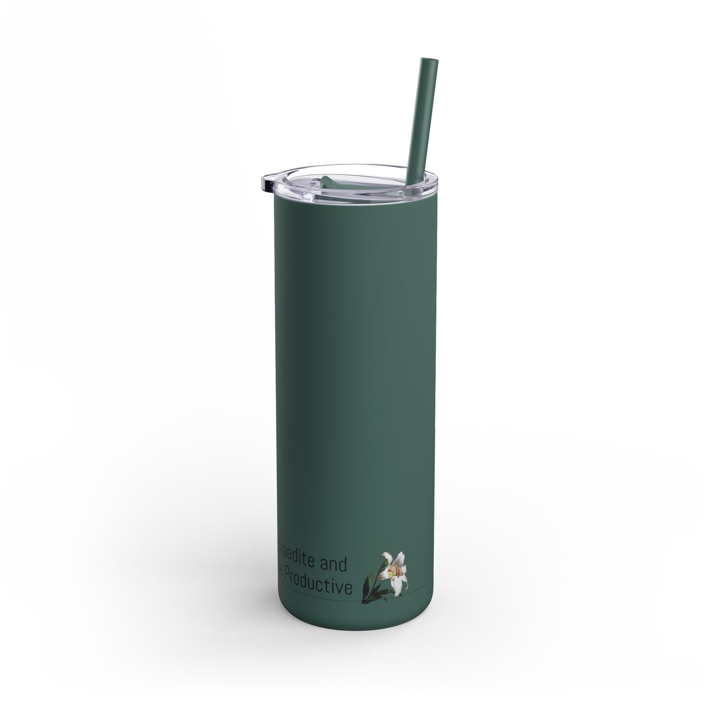 Matte Tumbler with Straw 20oz