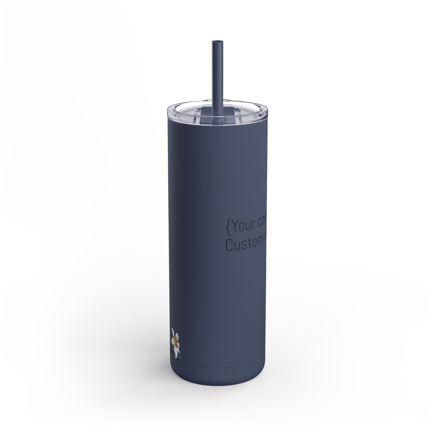 Matte Tumbler with Straw 20oz