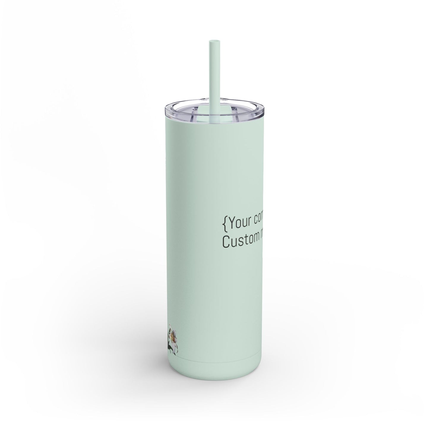 Matte Tumbler with Straw 20oz