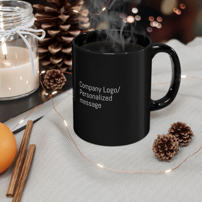 Black Mug (11oz, 15oz)| Office Mugs| Bulk Office Mugs| Customized mugs| Black Mugs| Company logo mugs| Personalized mug