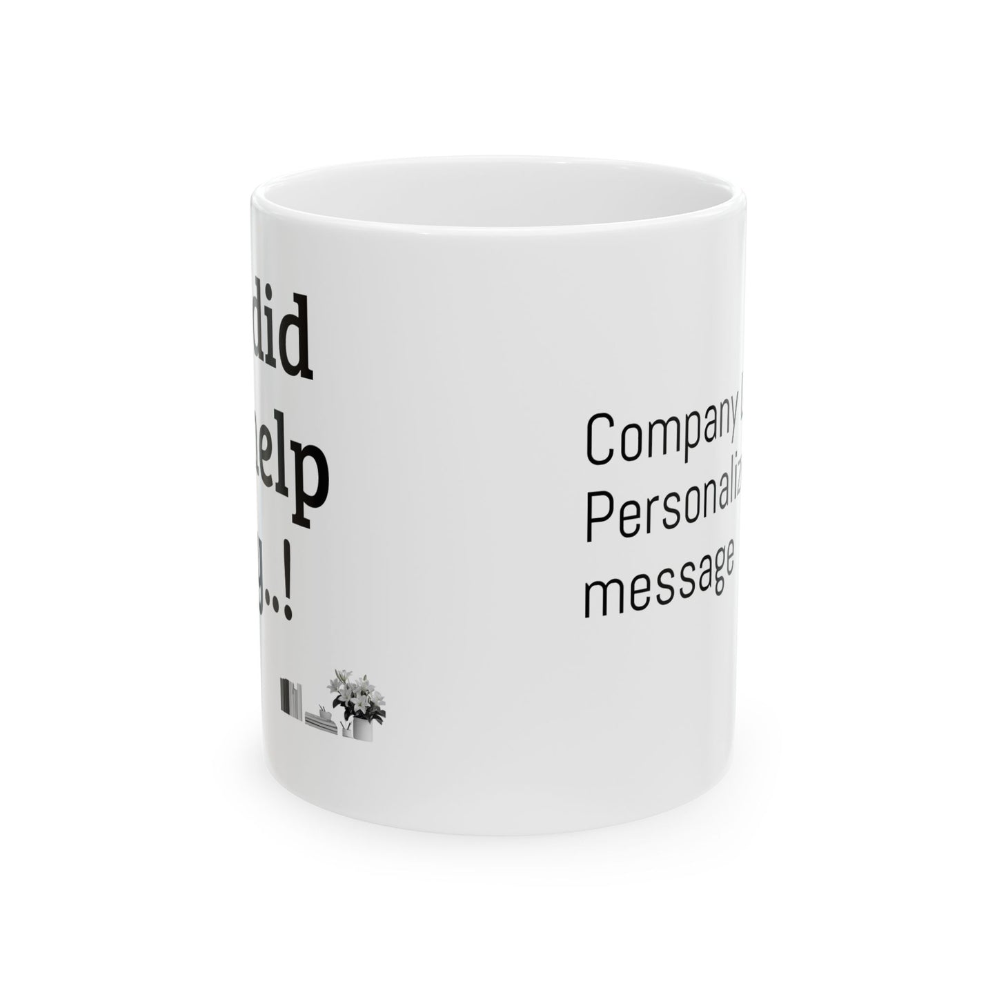 [Bulk] Ceramic Mug, 11oz| Office Mugs| Bulk Office Mugs| Customized mugs| White Mugs| Company logo mugs| Personalized mug