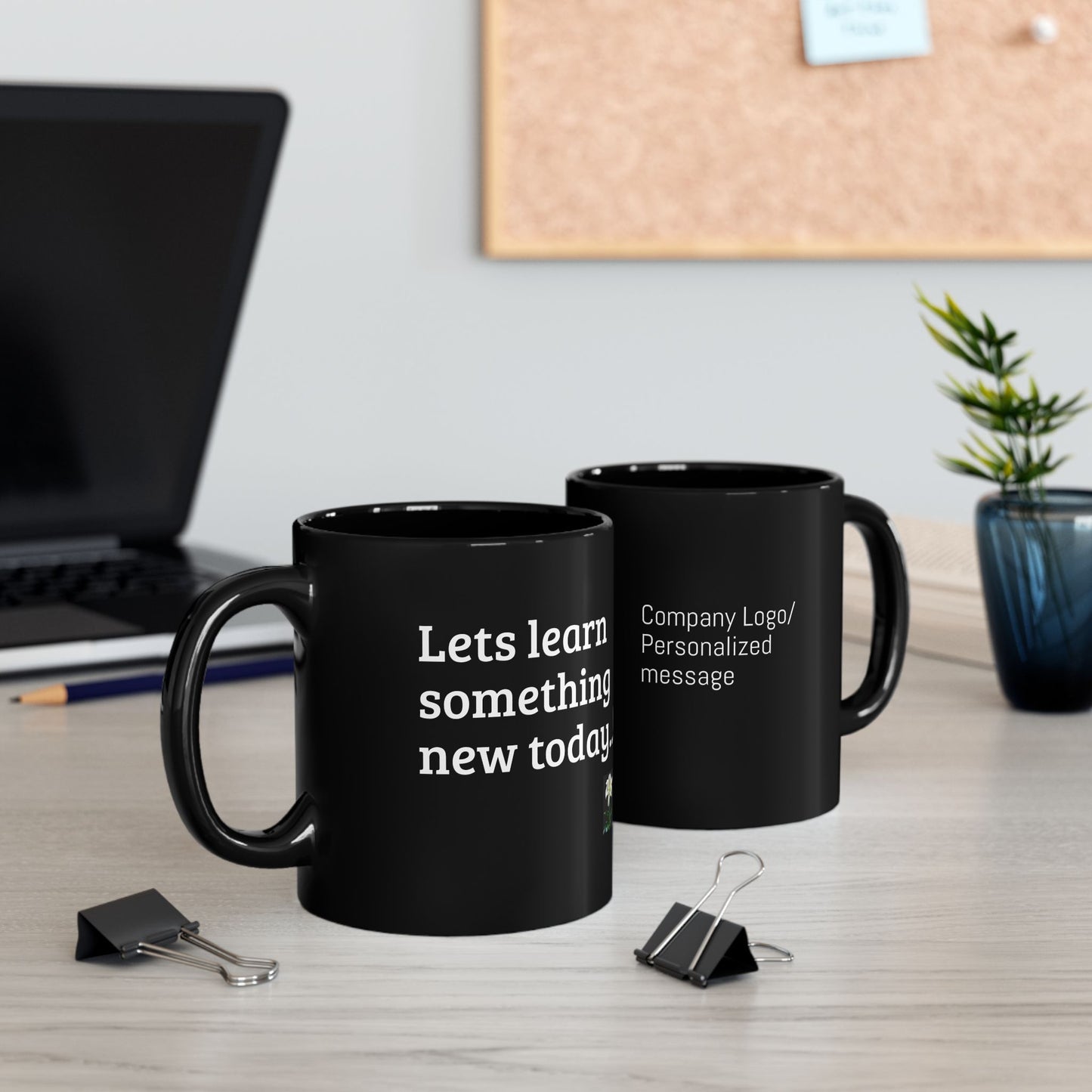 Black Mug (11oz, 15oz)| Office Mugs| Bulk Office Mugs| Customized mugs| Black Mugs| Company logo mugs| Personalized mug