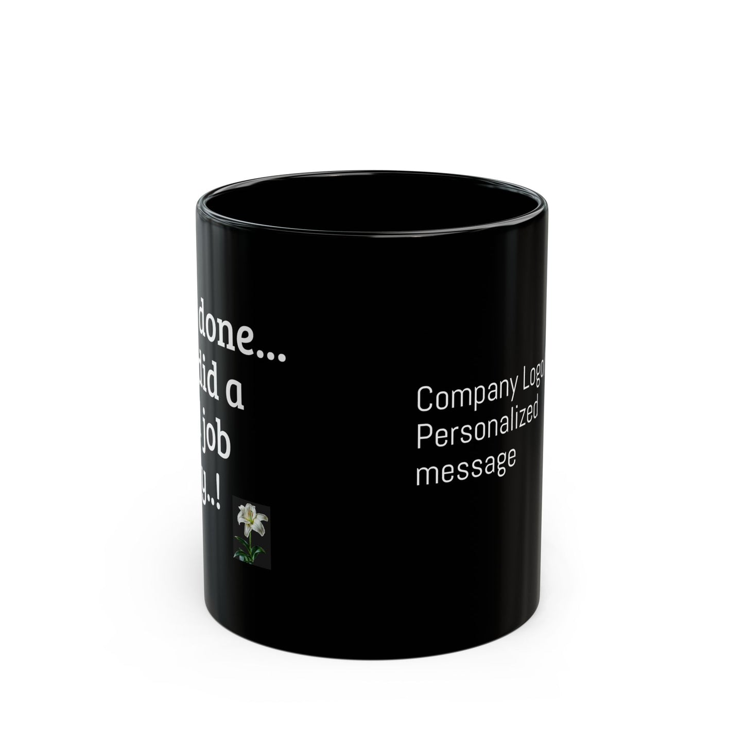 Black Mug (11oz, 15oz)| Office Mugs| Bulk Office Mugs| Customized mugs| Black Mugs| Company logo mugs| Personalized mug